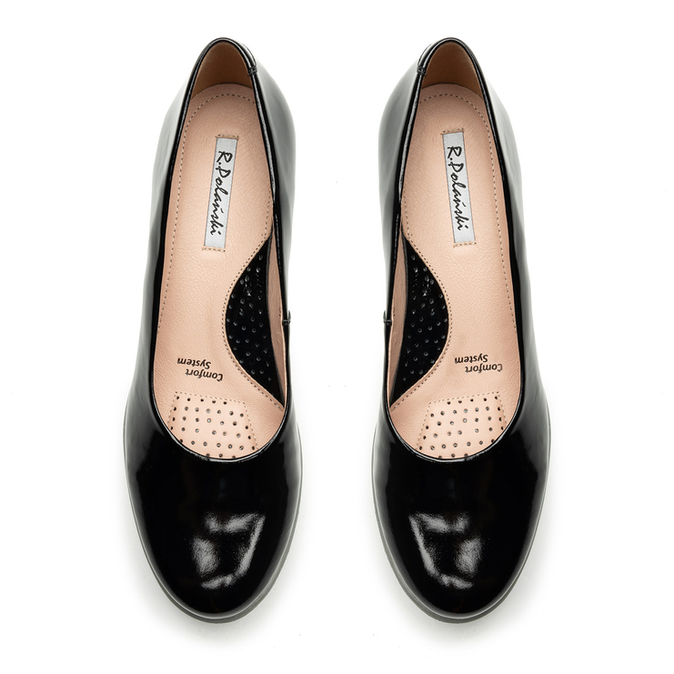 Półbuty R.Polański 1929 - Czarny Lakier