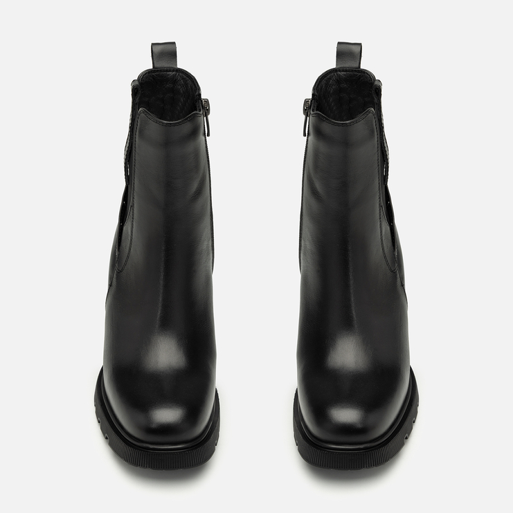 Botki R.Polański 2252 - Czarny Lico