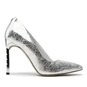 Szpilki R.Polański 808 - Srebrny Snake