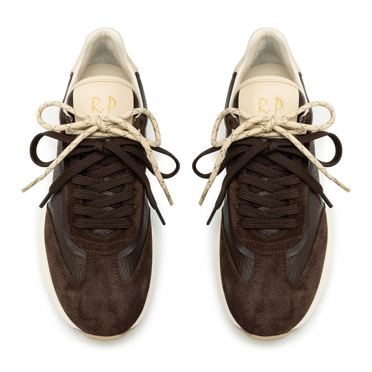 Sneakersy R.Polański 2114 - Brązowy/Beżowy