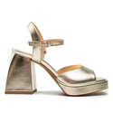 Sandały R.Polański 1506 - Złoty Lico