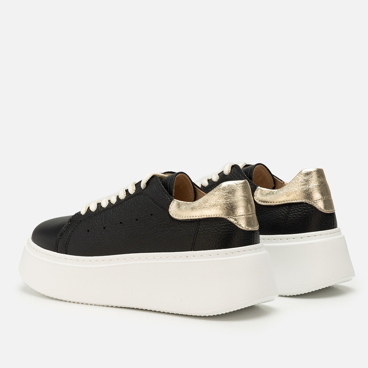 Sneakersy R.Polański 2145 - Czarny Lico