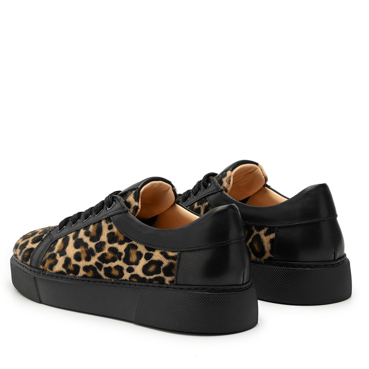 Sneakersy R.Polański 2095 - Czarny Lico/Pantera