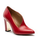 Półbuty R.Polański 1232 - Czerwony Lico