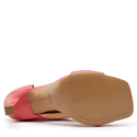 Sandały R.Polański 1286 - Koralowy Lico
