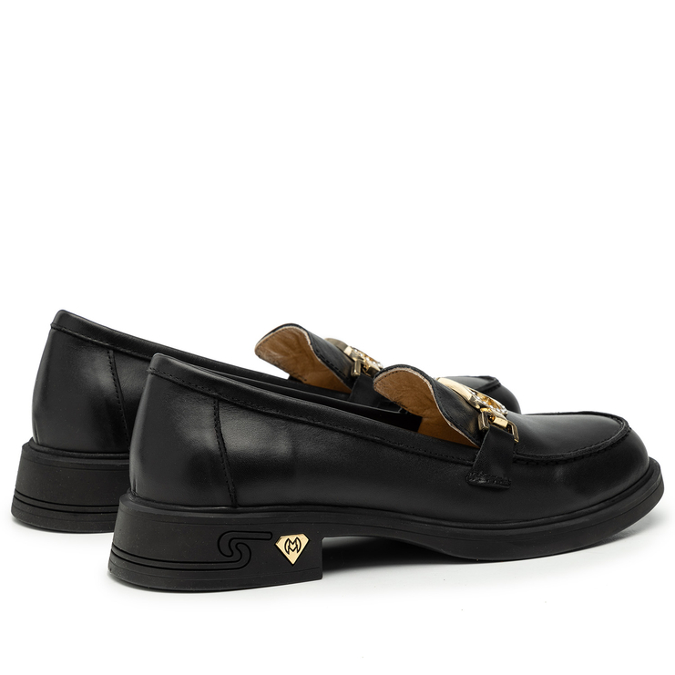 Półbuty R.Polański 2088 - Czarny Lico