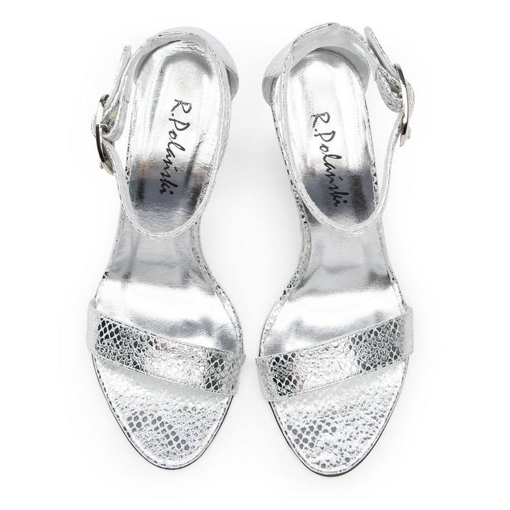 Sandały 876 - Srebrny Snake