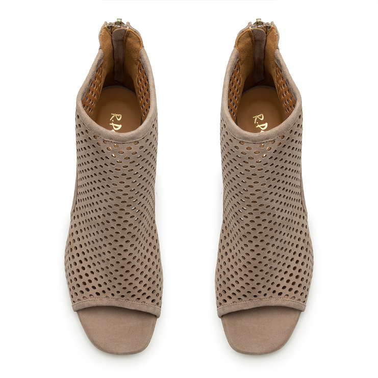 Botki R.Polański 1757 - Cappuccino Zamsz