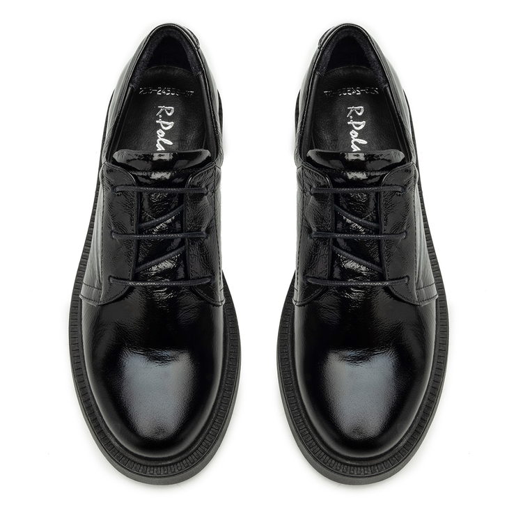 Półbuty R.Polański 2092 - Czarny Naplak