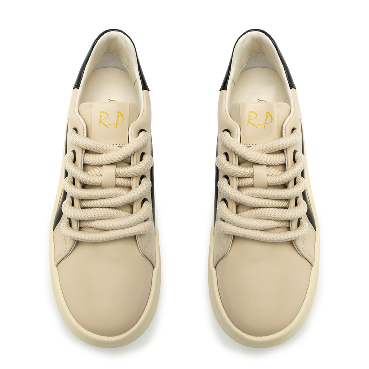 Sneakersy R.Polański 2104 - Beżowy Lico