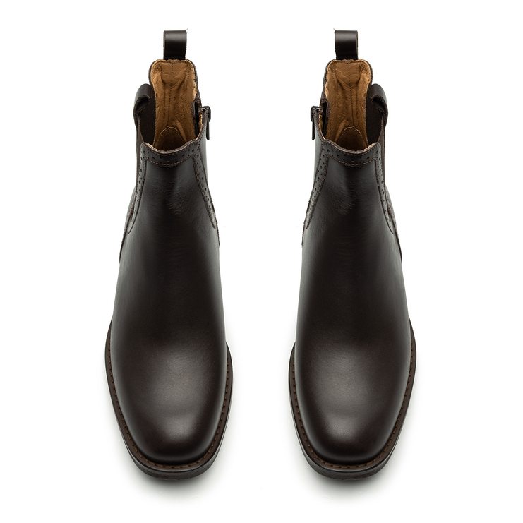 Botki R.Polański 1331 - Brązowy Lico