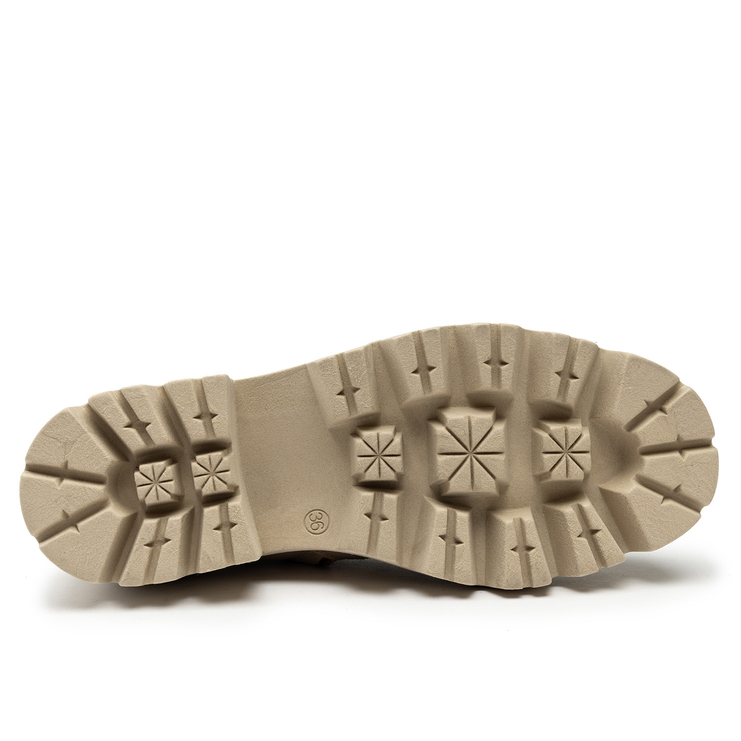 Botki R.Polański 1509 - Beżowy Lico