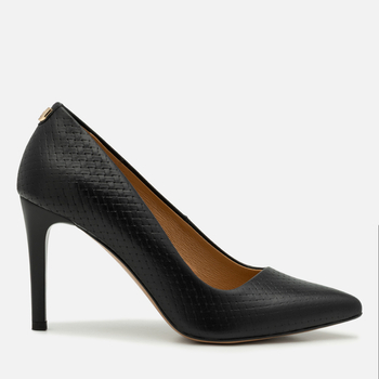 Czółenka 760/A - Czarna Plecionka