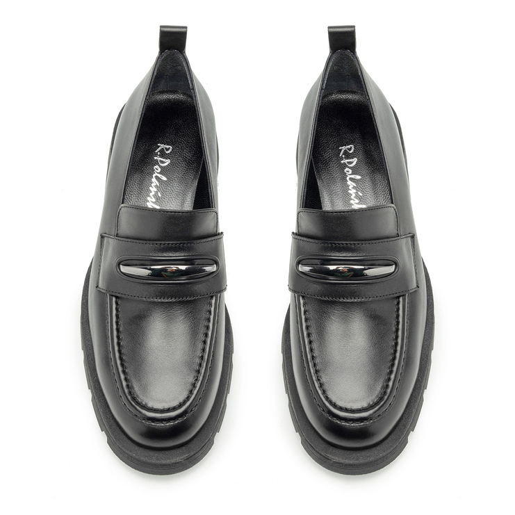 Półbuty R.Polański 2080 - Czarny Lico