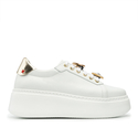 Sneakersy R.Polański 1796 - Biały Lico/Złoty