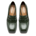 Półbuty R.Polański 1492 - Zielony Naplak