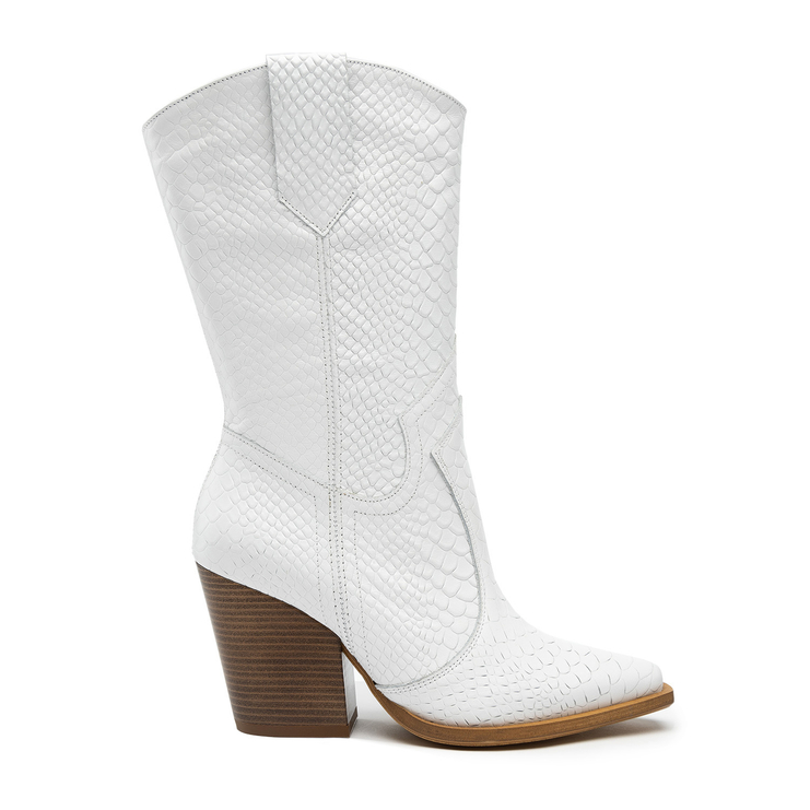 Kozaki R.Polański 994 - Biały Lico Crocco