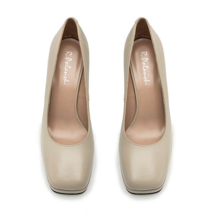 Czółenka R.Polański 2061 - Cappuccino Lico