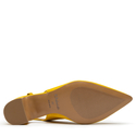 Sandały R.Polański 1120 - Żółty Zamsz