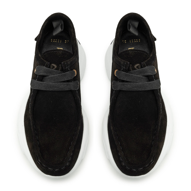 Sneakersy R.Polański 2106 - Czarny Zamsz