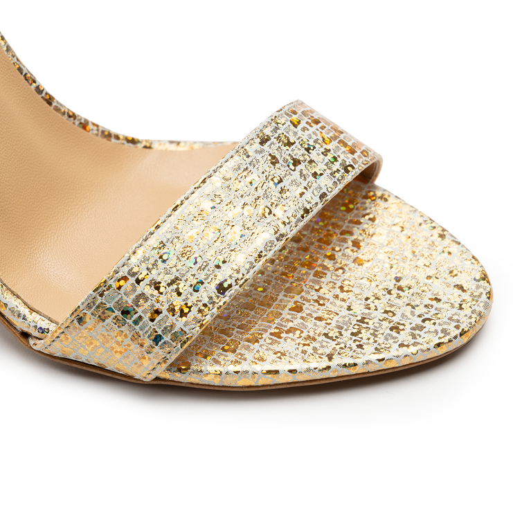 Sandały R.Polański 876 - Złoty Carnivale