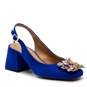 Sandały R.Polański 1630 - Chaber Zamsz