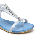 Sandały 826 - Błękitny Przecierany