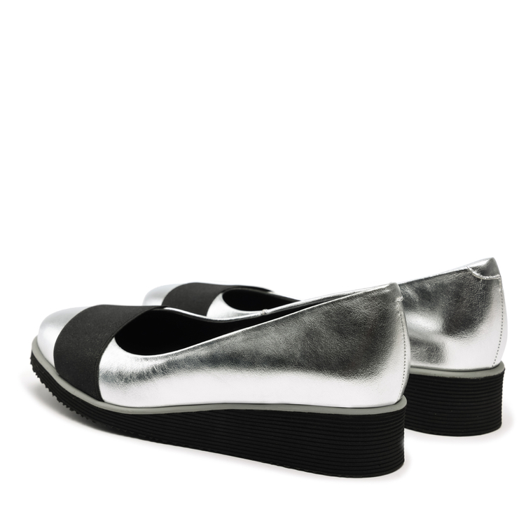 Półbuty R.Polański 1161 - Srebrny Lico