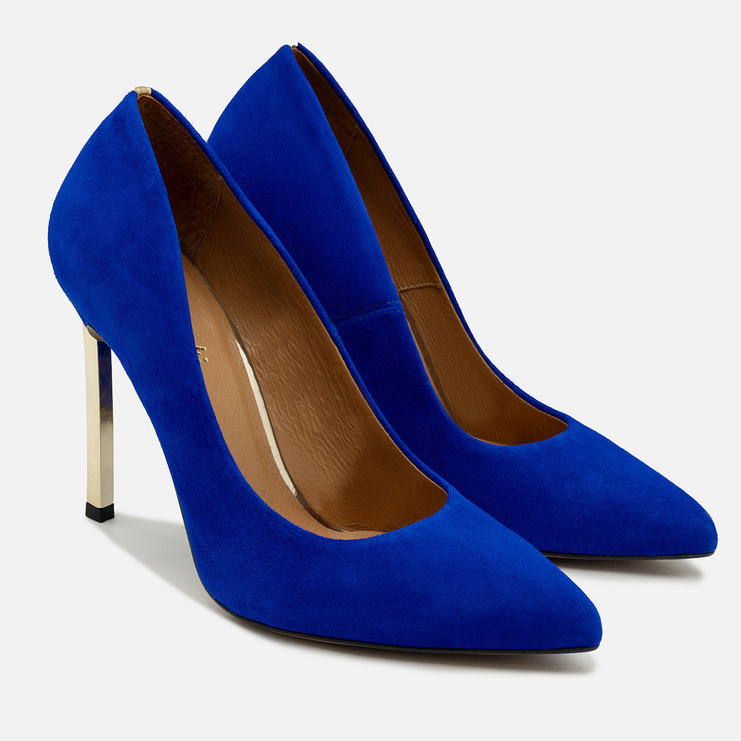 Czółenka 1044 - Chaber Zamsz