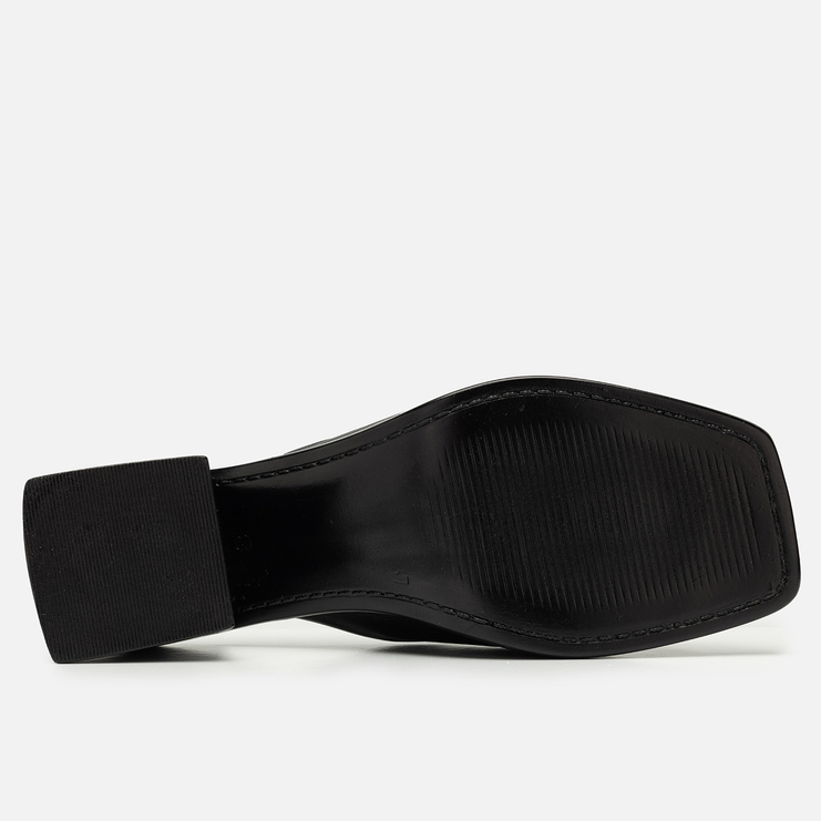 Klapki R.Polański 2126 - Czarny Lico