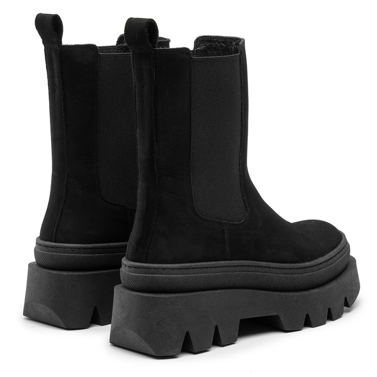 Sztyblety R.Polański 1675 - Czarny Nubuk