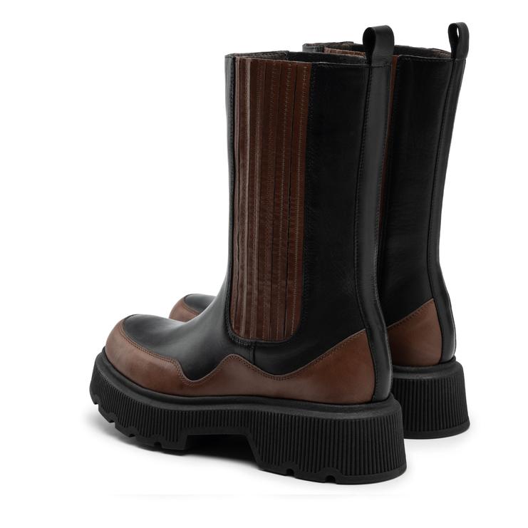 Sztyblety R.Polański 1558 - Czarny Lico/Brązowy Lico