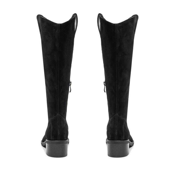 Kozaki R.Polański 1801 - Czarny Zamsz