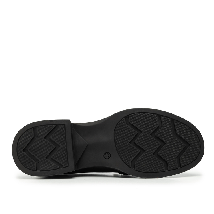 Półbuty R.Polański 2088 - Czarny Zamsz