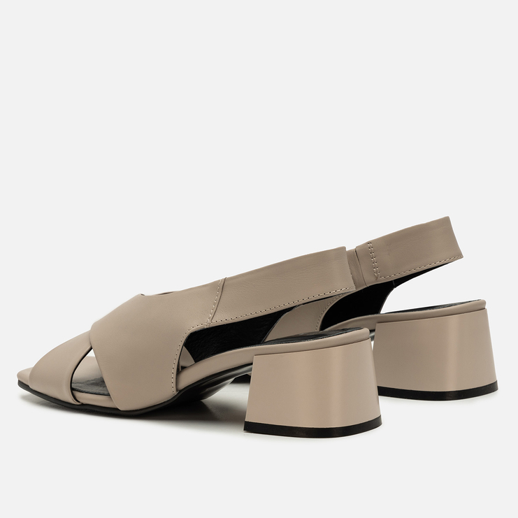 Sandały R.Polański 2180 - Cappuccino Lico