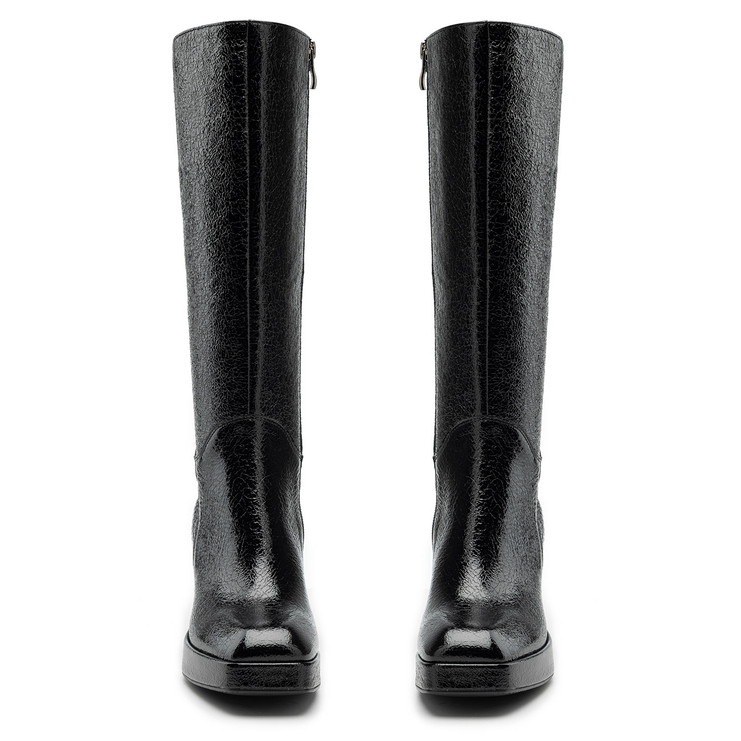 Kozaki R.Polański 1376 - Czarny Naplak