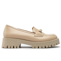 Mokasyny R.Polański 1592 - Beżowy Lico