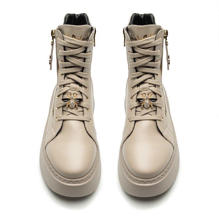 Sneakersy R.Polański 1940 - Beżowy Lico