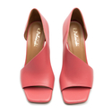 Sandały R.Polański 1286 - Koralowy Lico