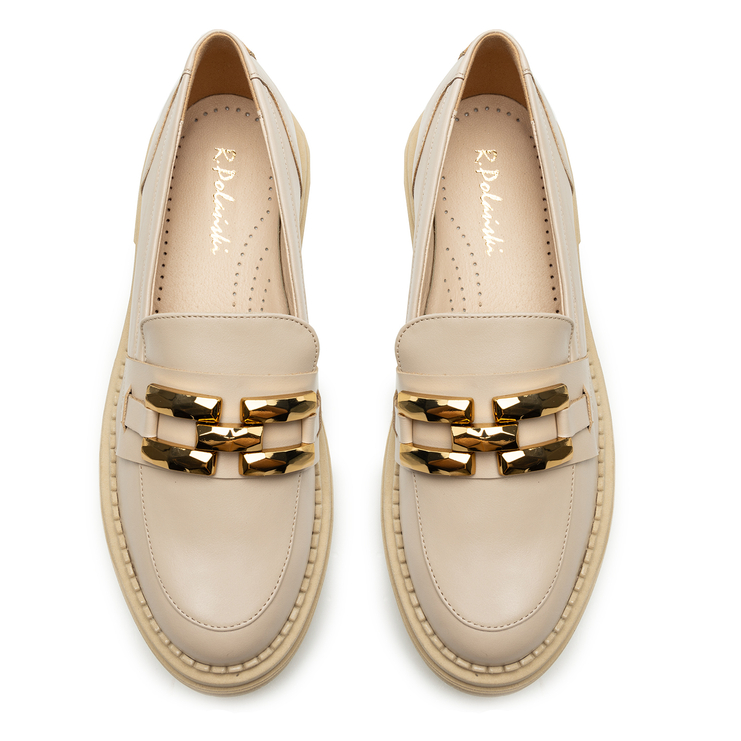 Półbuty R.Polański 1950 – Beżowy Lico