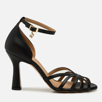 Sandały R.Polański 1812 - Czarny Lico