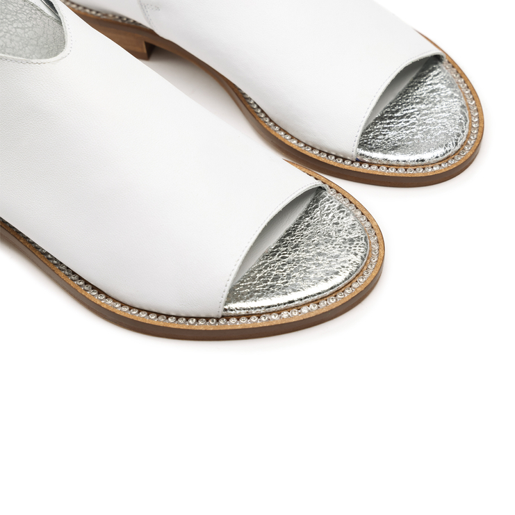 Sandały R.Polański 1511 - Biały Icar Lico