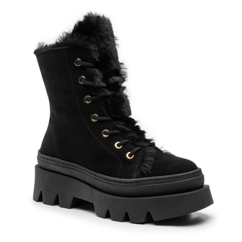 Trapery R.Polański 1745 - Czarny Zamsz