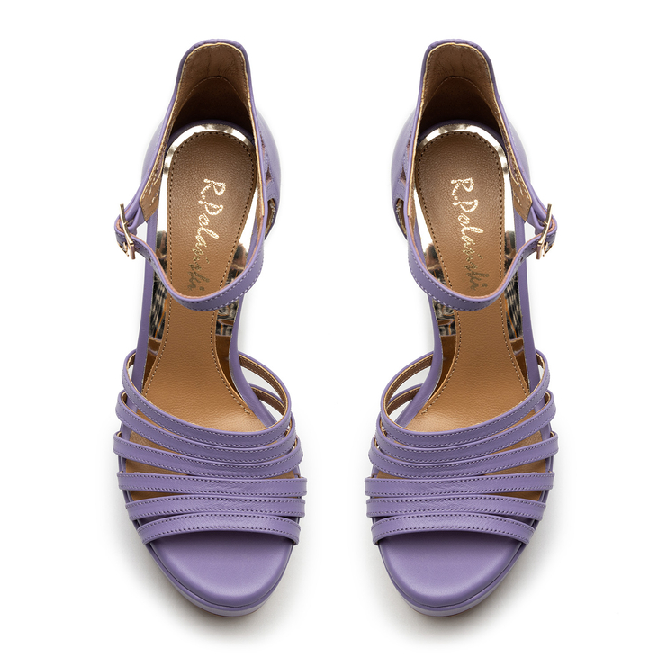 Sandały R.Polański 1667 - Fioletowy Polina 288 Lico