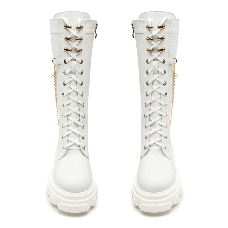 Kozaki R.Polański 1248 - Biały Lico