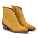 Botki 1024 - Żółty Nubuk