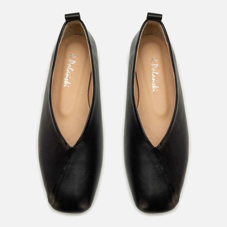 Baleriny R.Polański 2182 - Czarny Lico