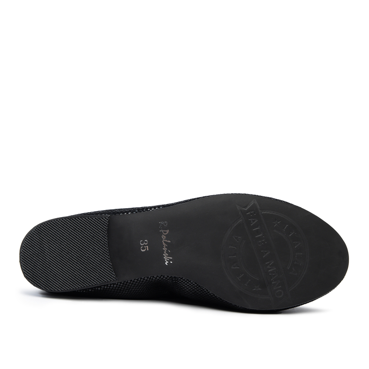 Baleriny 1102 - Czarny 3D