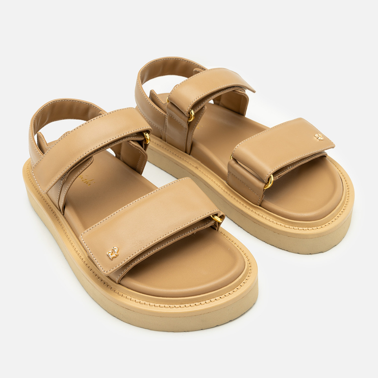 Sandały R.Polański 2129 - Camel