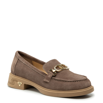 Półbuty R.Polański 2088 - Jasny Brązowy Zamsz